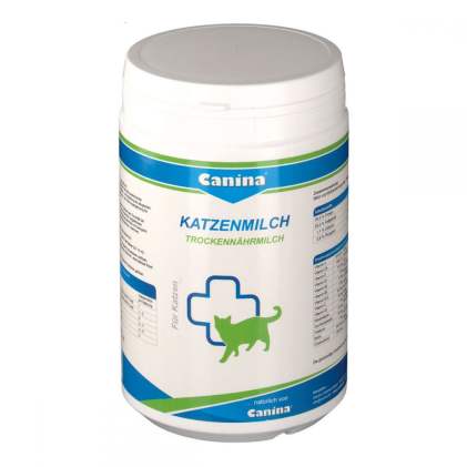 Canina Katzenmilch заменитель молока для котят с первого дня жизни