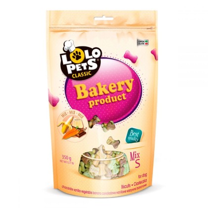Lolo Pets Classic Bakery Бісквіти для собак Mix S