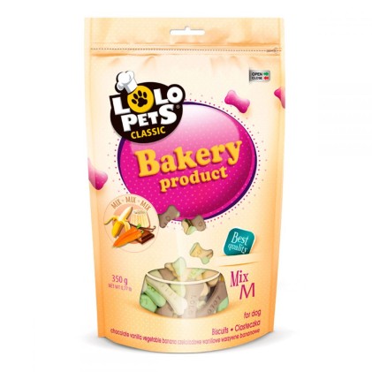 Lolo Pets Classic Bakery Бісквіти для собак Mix M