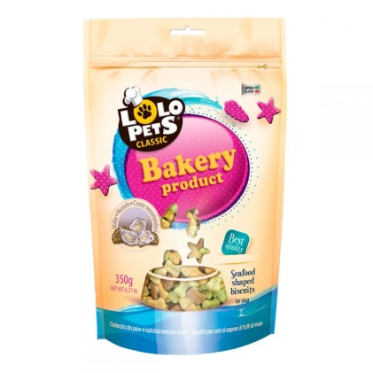Lolo Pets Classic Bakery бісквіти для собак з мідіями