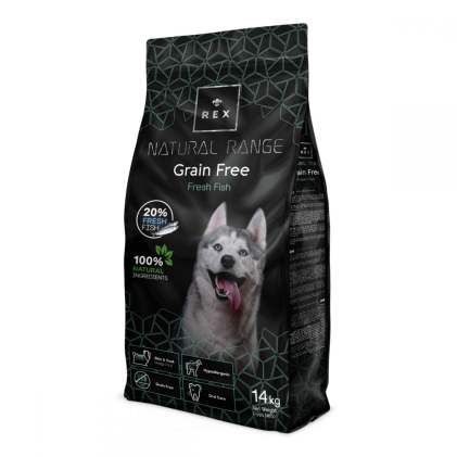 Rex Natural Range Grain Free Fresh Fish Сухий беззерновий корм для собак з рибою