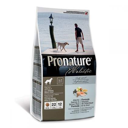 Pronature Holistic Adult Atlantic Salmon & Brown Rice Сухий холістик корм для собак з атлантичним лососем і коричневим рисом
