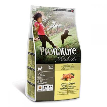 Pronature Holistic Puppy Chicken&Sweet Potato Cухой холистик корм для щенков с курицей и бататом