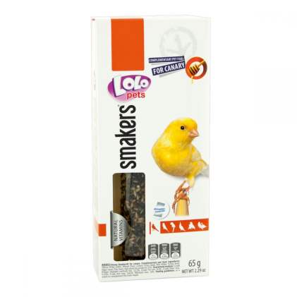 LoLo Pets Smakers Canary Ласощі для канарок з медом