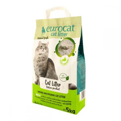 Eurocat Грудкуючий бентонітовий наповнювач для котячого туалету