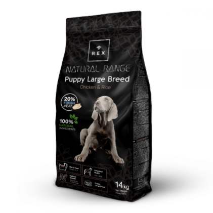 Rex Natural Range Puppy Large Breed Chicken & Rice Сухий корм для цуценят великих порід