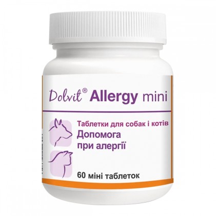 Dolvit Allergy mini Таблетки при аллергии у собак и кошек