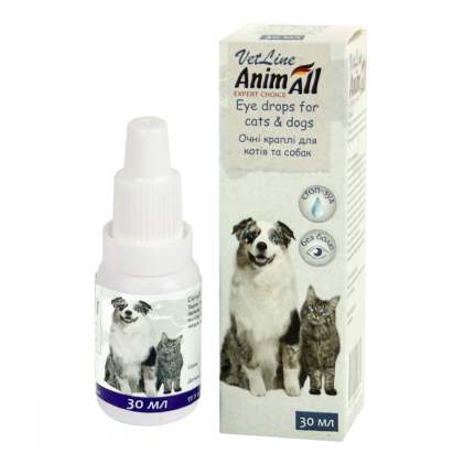 AnimAll VetLine Eye Краплі для очей собак та котів