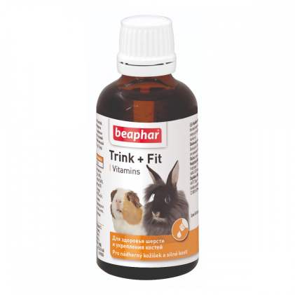 Beaphar Trink + Fit Кормовая добавка для грызунов и кроликов