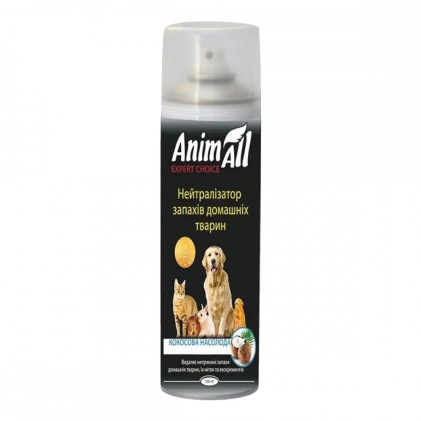 AnimAll Expert Choice Нейтралізатор запахів свійських тварин з ароматом кокосу