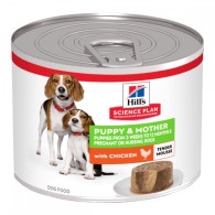 Hills Science Plan Puppy & Mother Tender Mousse Вологий корм для цуценят та вагітних/лактуючих собак з куркою