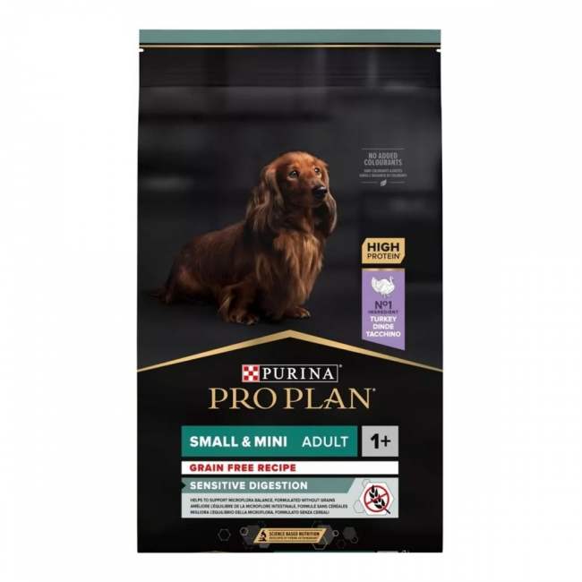 PURINA PRO PLAN ドライフード/ジューシーポーク Pro Plan Adult Small & Mini Sensitive Digestion Turkey Сухой корм