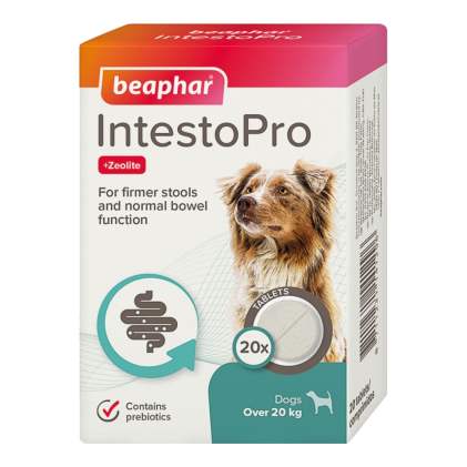 Beaphar IntestoPro Dogs Таблетки от расстройств пищеварения для собак от 20 кг