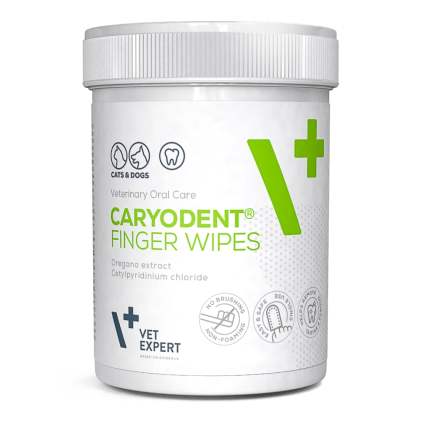 Vet Expert Caryodent Finger Wipes КеріоДент Серветки на палець для очищення зубів