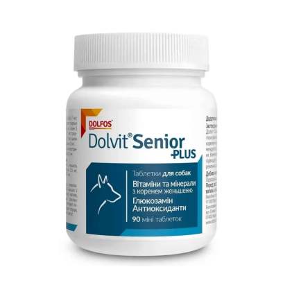 Dolfos Dolvit Senior Plus Mini Витаминно-минеральный комплекс для пожилых собак