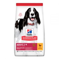 Hills Science Plan Adult Medium Chicken Сухий корм для собак середніх порід з куркою