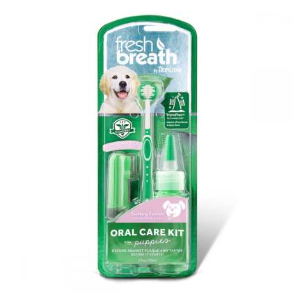 TropiClean Oral Care Kit for Puppies Набір для чищення зубів цуценятам