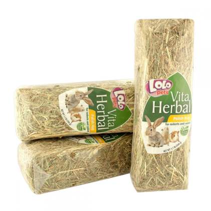 Lolo Pets Vita Herbal Polish Hay Сено для грызунов