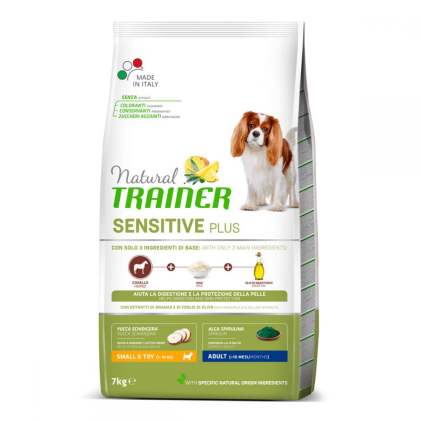 Trainer Natural Sensitive Plus Adult Small & Toy Horse Сухий корм для собак малих порід з кониною