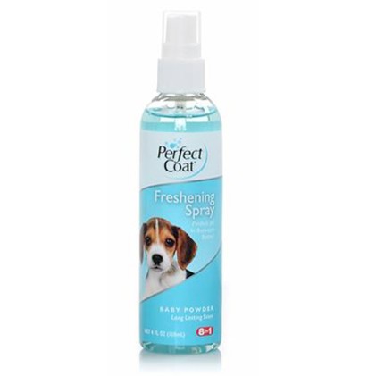 8in1 Perfect Coat Freshening Spray BABY POWDER Спрей з ароматом дитячої присипки