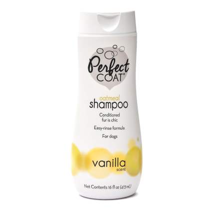 Perfect Coat Oatmeal Shampoo Vanilla Шампунь для чутливої шкіри у собак (аромат ванілі)