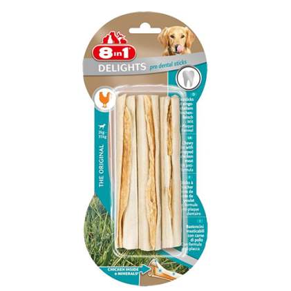 8in1 Delights Pro Dental STICKS Палички для чищення зубів зі смаком м'яса