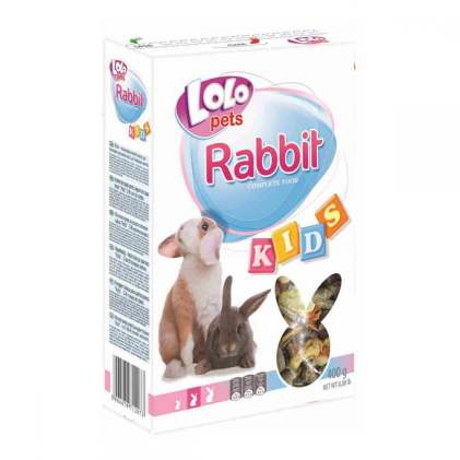 LoLo Pets Rabbit Kids Корм для молодых кроликов от 3 до 8 месяцев