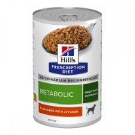 Hills Prescription Diet Metabolic Weight Loss & Maintenance Chicken Дієтичні консерви для собак з куркою