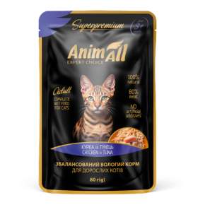 Влажные корма Animall суперпремиум класса для кошек купить в Киеве