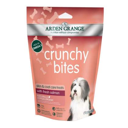 Arden Grange Crunchy Bites with Salmon Ласощі для собак з лососем