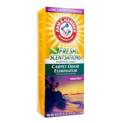 Arm & Hammer Fresh Scentsations Carpet Odor Eliminator (Island Mist) Дезодорант для ковров в виде порошка