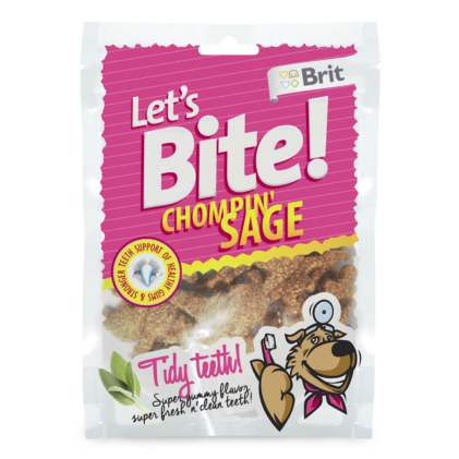 Let's Bite Chompin Sage Ласощі для собак з шавлією для здоров'я зубів