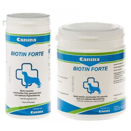 Canina Biotin forte интенсивный препарат для длинношерстных собак