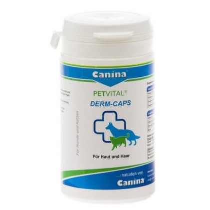 Canina Petvital Derm Сaps активує клітинний обмін речовин