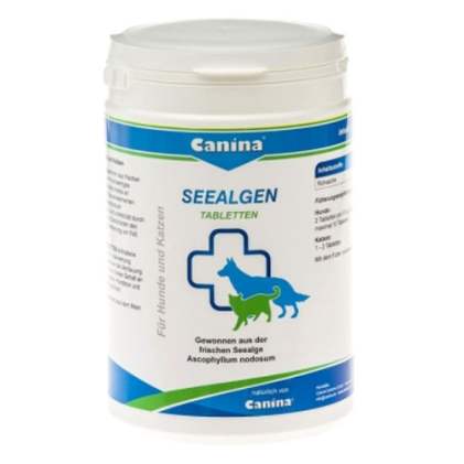 Canina Seealgenmehl (Seealgen) улучшение пигментации, аминокислоты для собак и кошек