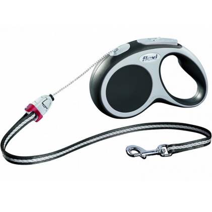 Поводок Flexi Vario S длина 8 м вес до 12 кг (трос)