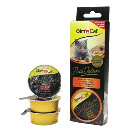 GimCat Pate Deluxe (ДжимКет Пате Делюкс) Паштет с птицей