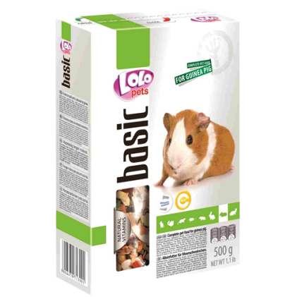 LoLo Pets basic for GUINEA PIG Повнораціонний корм для морської свинки