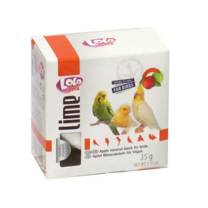 LoLo Pets lime for BIRD Минеральный камень для птиц с ЯБЛОКОМ