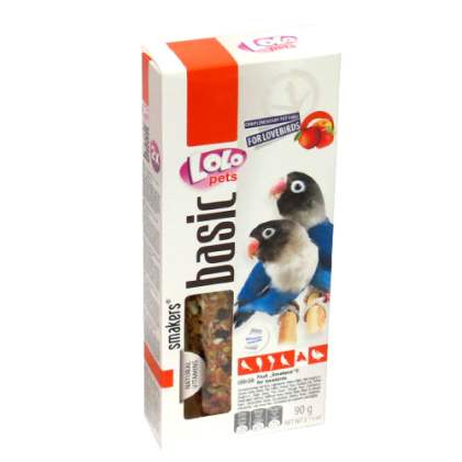 LoLo Pets Smakers LOVEBIRDS Лакомства для неразлучников с фруктами