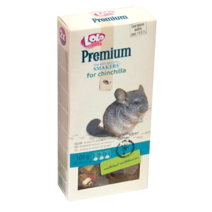 LoLo Pets Premium smakers CHINCHILLA Ласощі для шиншил