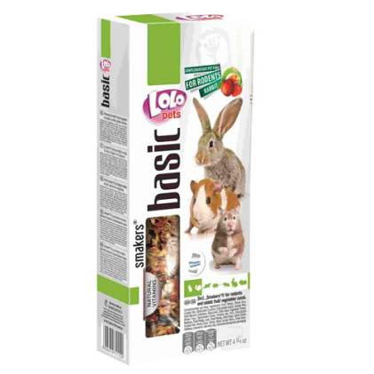 LoLo Pets Smakers Rodents Ласощі для гризунів і кроликів з горіхами