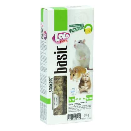 LoLo Pets Smakers Rodents Ласощі для гризунів з сиром