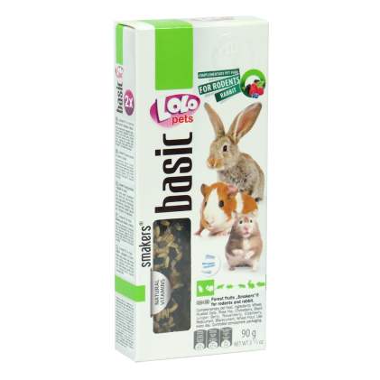 LoLo Pets Smakers Rodents Ласощі для гризунів і кроликів з лісовими ягодами