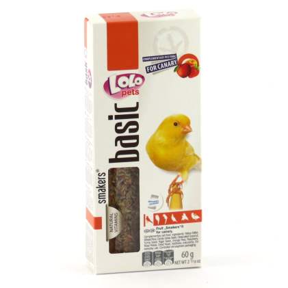 LoLo Pets Smakers CANARY Лакомства для канареек с фруктами