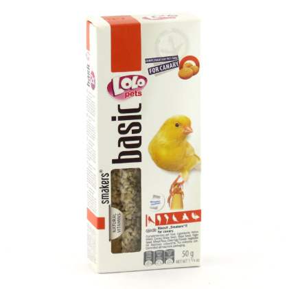 LoLo Pets Smakers CANARY Лакомства для канареек с бисквитами