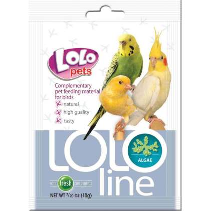 Lolo Pets LoloLine Algae Кормовая добавка для птиц Морские водоросли
