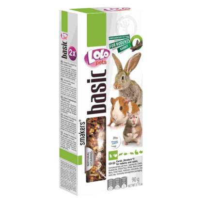 LoLo Pets Smakers Rodents Лакомства для грызунов с плодами рожкового дерева