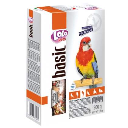 LoLo Pets basic for Rosella Полнорационный корм для розелл