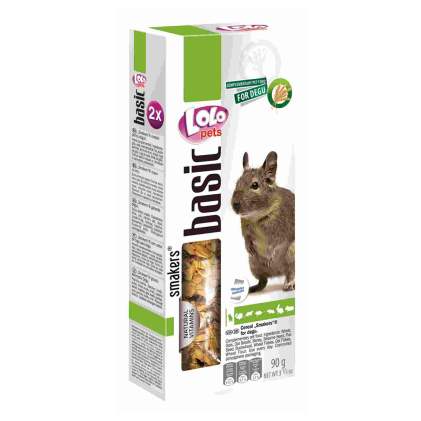 LoLo Pets Basic Smakers Degu Лакомства для дегу со злаками